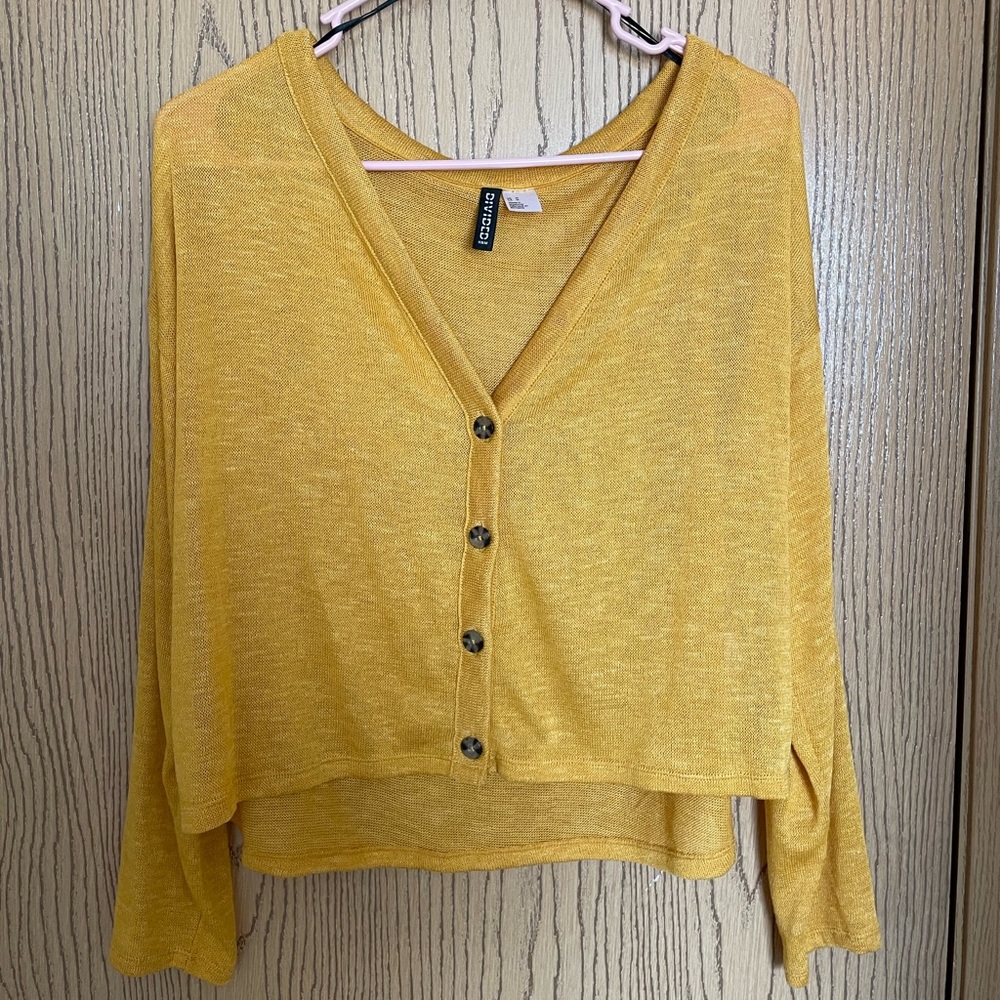 H&M Yellow Sweater